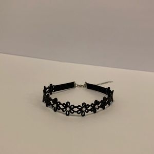 3/$9 • Black Flower Choker